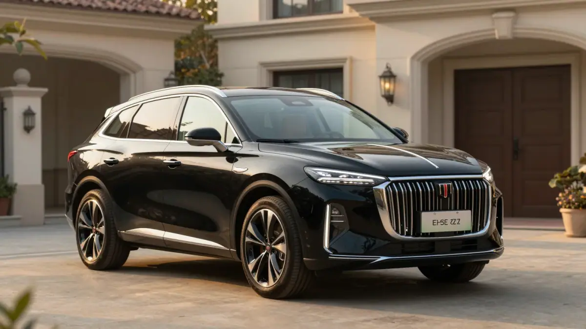 Bilforsikring til Hongqi EHS7 – Luksus el-SUV, dækning og pris